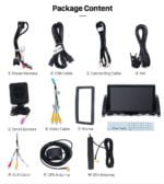 Mercedes Benz C Klass (W204) 2007-2011 Android bilstereo multimedia 8" bilnavigasjon - Bilde 2