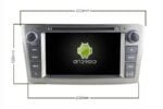 Toyota Avensis 2003-2007 Android bilstereo multimedia - Bilde 5