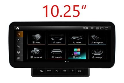 Audi A6 (2005-2011) Retrofit Android Bilstereo multimedia bilnavigasjon skjerm