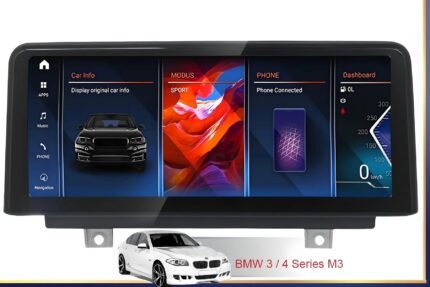 BMW 3 / 4 Serie F30, F31, F32, F33, F34, F36 android Bilstereo multimedia bilnavigasjon