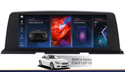 BMW 6 Series (F06/F12/F13) 2011-2018 Android bilstereo multimedia, bilnavigasjon