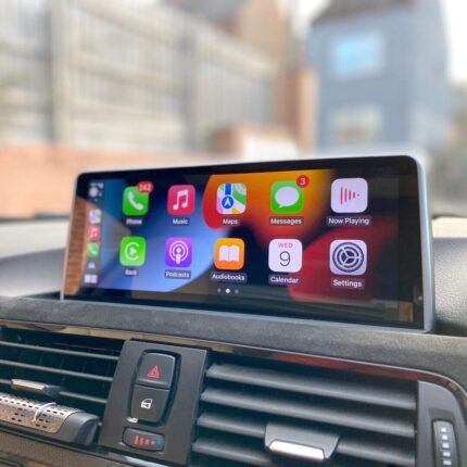 Aktivera BMW apple CarPlay + nyaste GPS karta + Video in Motion funktion