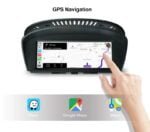 BMW E60 E61 E63 E64 BMW E90 E91 E92 Android bilstereo multimedia bilnavigasjon skjerm - Bilde 5