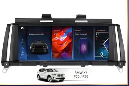 BMW X3, X4 F25 / F26 (2010-2017) Android bilstereo multimedia bilnavigasjon skjerm