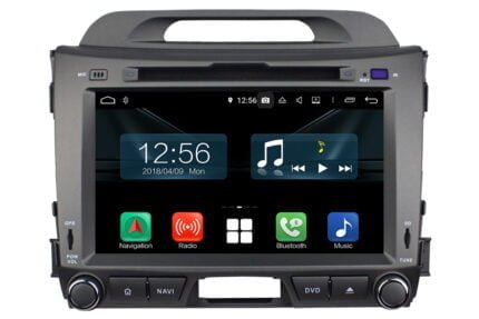 Kia Sportage 2010-2016 Android bilstereo Multimedia bilnavigasjon skjerm