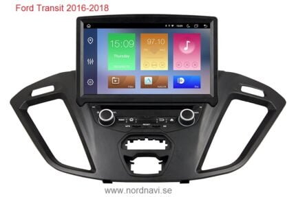 Ford Transit Custom 2016-2018 Android bilstereo multimedia, bilnavigasjon