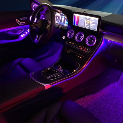 Miljøbelysning / Ambilent belysning alla Mercedes Benz modell