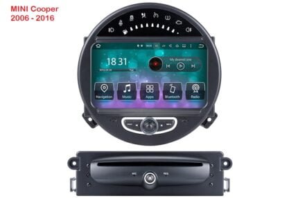 MINI Cooper 2006-2016 retrofit android bilstereo multimedia, bilnavigasjon