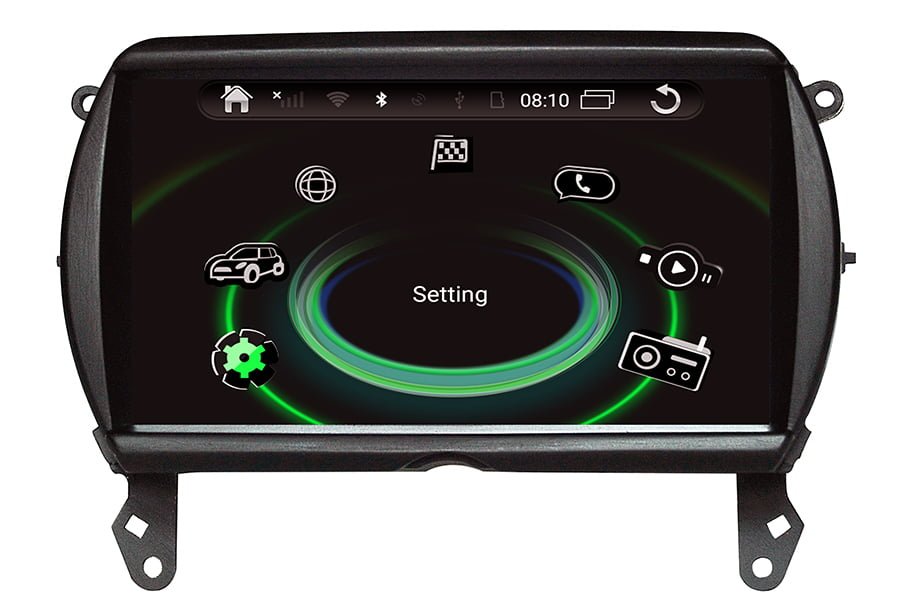 MINI-cooper-Countryman-F60-bilradio-android-bil-navigation-eftermontera-Apple-Carplay-retrofit-android-auto-1.jpg MINI cooper Countryman F60 2014-2017 Android bilstereo multimedia bilnavigasjon - Bilde 1