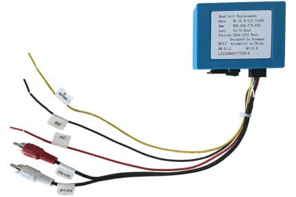 Fiber Optic MOST Adapter for AUDI / BMW / Mercedes-Benz / Porsche / VW