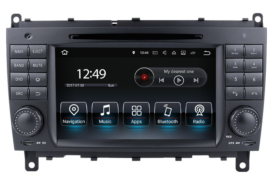 Mercedes-CLK-C209-W209-Android-bilstereo-multimedia-bil-navigation-bilradio-apple-carplay-android-auto-1.jpg Mercedes CLK (C209/W209) Android bilstereo multimedia bilnavigator - Bilde 1