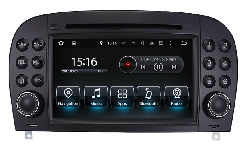 Mercedes-SL-R230-NTG-2.5-Android-bilstereo-GPS-multimedia-1.jpg Mercedes SL R230 NTG 2.5 Android bilstereo multimedia bilnavigasjon - Bilde 1