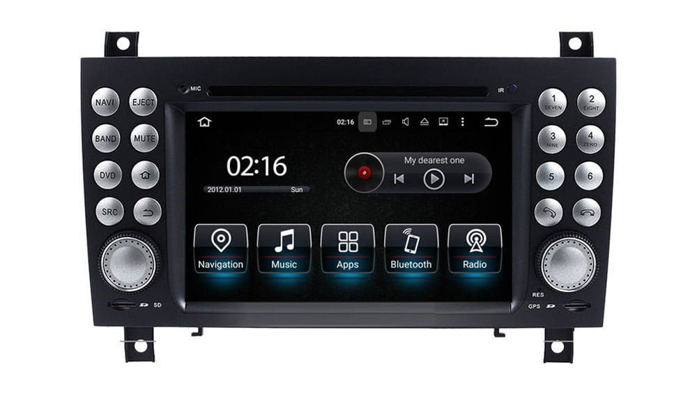 Mercedes-SLK-Class-R171-200-280-300-350-55-AMG-Android-bilstereo-multimedia-Bil-navigation-Apple-Carplay-Android-Auto-bilradio-Autoradio.jpg Mercedes-Benz SLK (R171) 2004-2010 Android bilstereo bil navigationsystem - Bilde 1