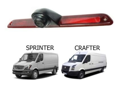 Mercedes Sprinter VW Crafter Bremselys bil ryggekamera