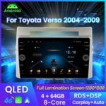 Toyota Verso 2004-2009 Android bilstereo multimedia bilnavigasjon