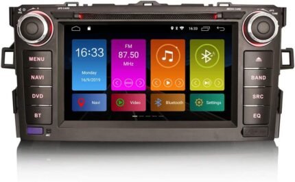 Toyota Auris 2013-2015 android bilstereo multimedia bilnavigasjon