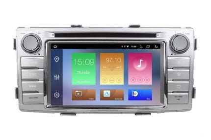 Toyota Hilux 2012-2015 Android bilstereo multimedia bilnavigasjon
