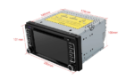 Toyota universal Android bilstereo multimedia bil navigatator - Bilde 9