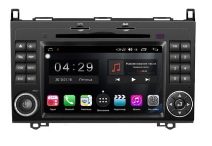Mercedes Sprinter, Vito, VW Crafter, Viano, A/B Android 7" bilstereo Multimedia bilnavigasjon