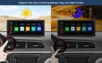 Apple CarPlay og Android Auto 8,8" Bil universell berøringsskjerm (passer alle biler) - Bilde 5