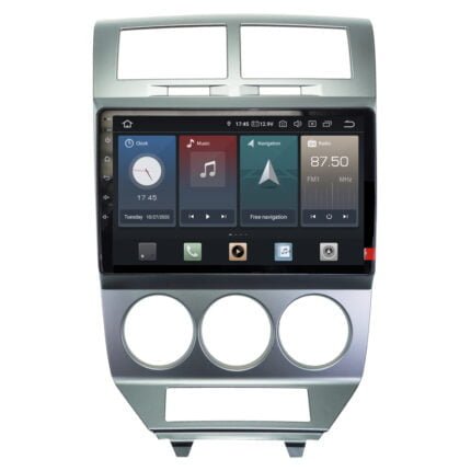 Dodge Caliber 10" Retrofit Android bilstereo multimedia bilnavigasjon