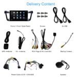 Peugeot 508 (2010-2016) Android bilstereo multimedia retrofit bilnavigasjon - Bilde 8