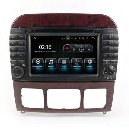 Mercedes CL-W215 / S-W220 Android bilstereo multimedia bilnavigasjon