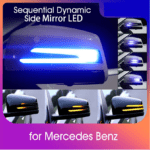 Mercedes A/B /C/ E/ S /CLA /GLA /CLS /W176 /W246 /W204 Bakre speil Dynamisk blinklys LED-indikatorlys