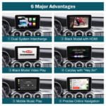 Apple CarPlay Android Auto for Mercedes Benz V-CLASS W447 Vito / Viano - Bilde 2