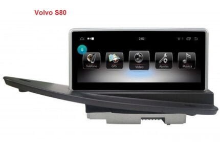 Volvo S80 (2004-2011) retrofit Android bilstereo multimedia bilnavigasjon
