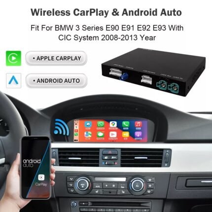 BMW Apple CarPlay Android Auto passar Series 3/5 E60, E61, E63, E64, M3/M5 E90, E91, E92, E93